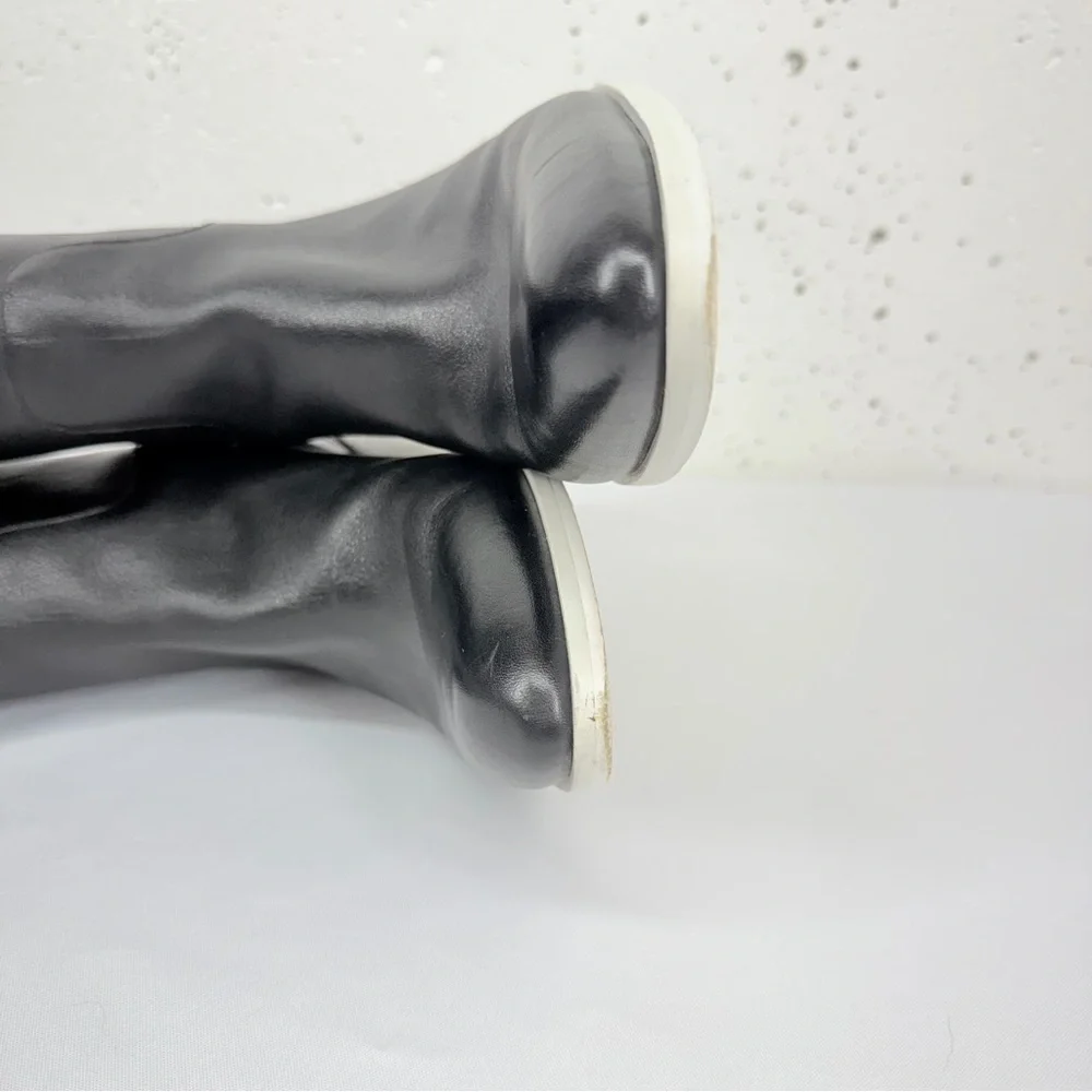 Alexander Wang Women’s size 40 Lovanni Black Leather Over The Knee Boots